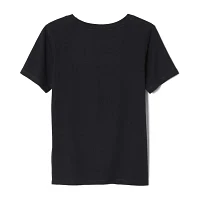 French Toast Little & Big Unisex Adaptive Crew Neck Short Sleeve T-Shirt
