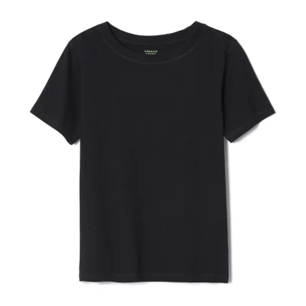 French Toast Little & Big Unisex Adaptive Crew Neck Short Sleeve T-Shirt