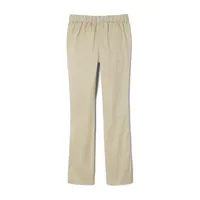 French Toast Little & Big Girls Adaptive High Rise Straight Flat Front Pant