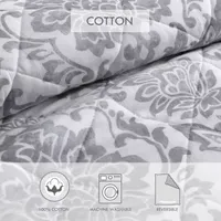 Stone Cottage Doires Damask Quilt Set