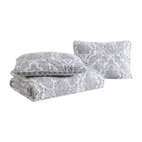 Stone Cottage Doires Damask Quilt Set