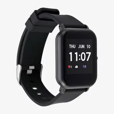 Q7+ Unisex Adult Black Smart Watch Q7201-18-G02