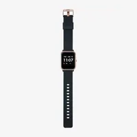 Q7+ Unisex Adult Black Smart Watch Q7201-18-C02