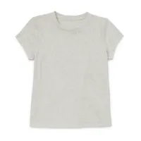 Thereabouts Little & Big Girls Round Neck Short Sleeve T-Shirt