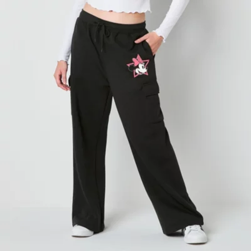 Cargo Womens Wide Leg Sweatpant-Juniors