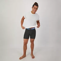 Hanes Sport X-Temp Air Mesh Mens 4 Pack Long Leg Boxer Briefs