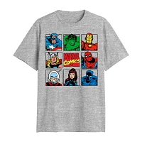 Mens Short Sleeve Marvel Graphic T-Shirt