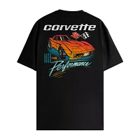 Mens Short Sleeve Corvette Graphic T-Shirt