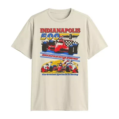 Mens Short Sleeve Indianapolis 500 Graphic T-Shirt