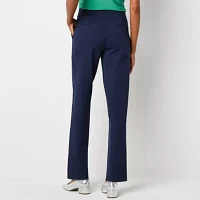 Liz Claiborne Womens Classic Fit Easy-on + Easy-off Seated Wear Ankle Pant