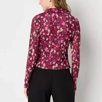 Tinseltown Womens Long Sleeve Blouse