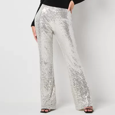 Bold Elements Womens High Rise Flare Palazzo Pant