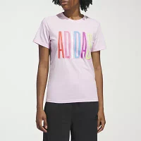 adidas Multicolor Logo Graphic Tee