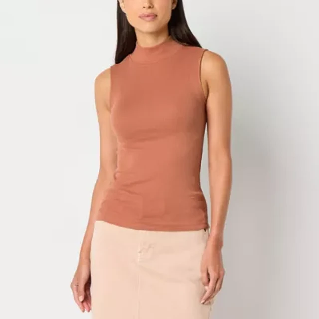 Tank Top Jcpenney Womens Mock Turtleneck Womens Henley Neck