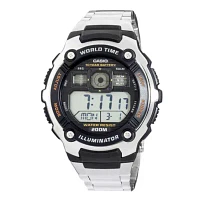 Casio Mens Gray Strap Watch Ae2000wd-1av