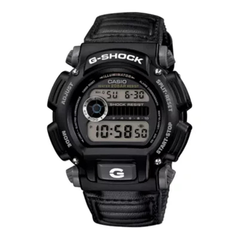 Casio G-Shock Mens Multi-Function Digital Black Strap Watch Dw9052v-1