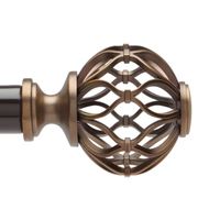 Liz Claiborne® Cage Ball 1" Adjustable Curtain Rod