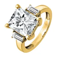 True Light Womens / CT. T.W. Lab Created White Moissanite 14K Gold Engagement Ring