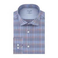 Stafford 365 All Temp Comfort Flex Spread Collar Regular Mens Long Sleeve Wrinkle Free Stretch Cooling Dress Shirt