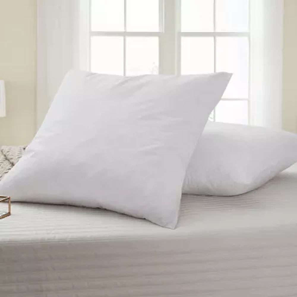 Euro Square Feather 2-Pack Pillows