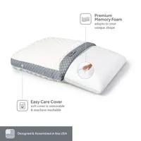 Sealy Memory Foam Medium Density Pillow