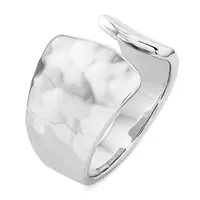 Womens Sterling Silver Band