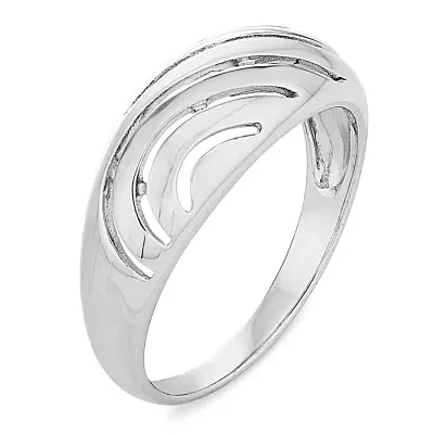 Womens Sterling Silver Band