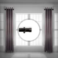 Rod Desyne (Set Of 2) Basic Side 1 1/2 Adjustable Curtain