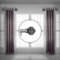 Rod Desyne (Set Of 2) Lacey Side 1 1/2 IN Adjustable Curtain Rod