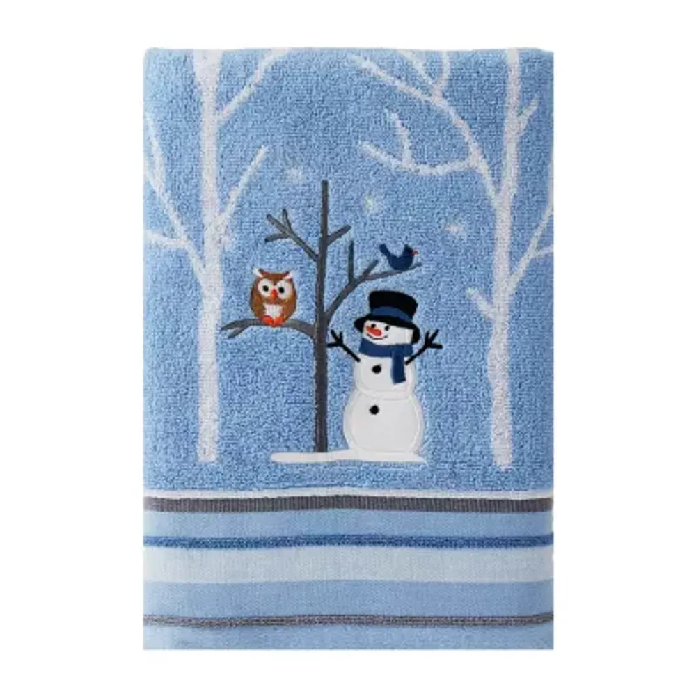 Saturday Knight Winter Friends Holiday Bath Towel