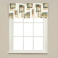 Natures Garden Rod Pocket Tailored Valance