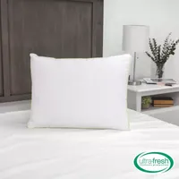 BioPEDIC Ultra-Fresh Luxury Gusseted Antimicrobial treated 2-Pack Pillows with Nanotex Coolest Comfort Technology