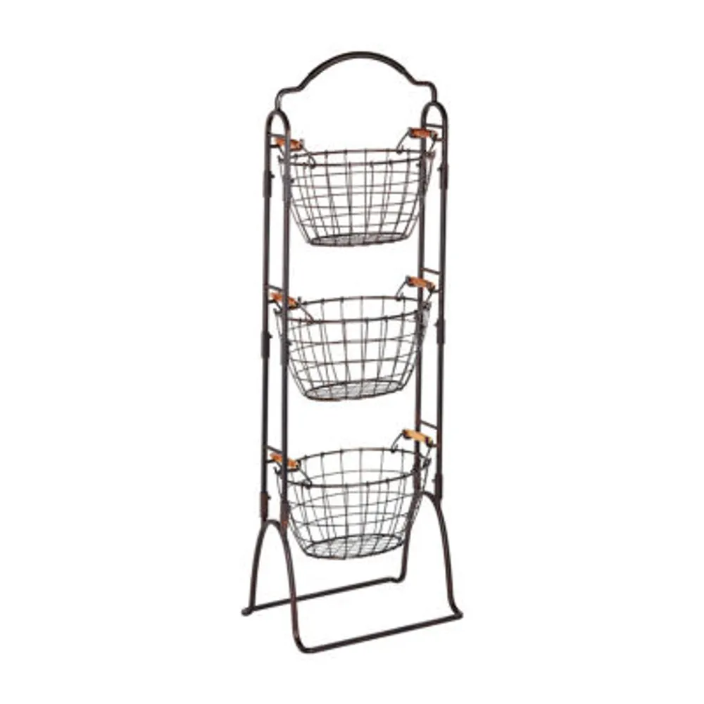 Gourmet Basics by Mikasa Two-Tier Basket with Banana Hook