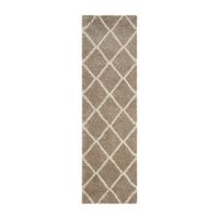 Safavieh Hudson Shag Collection Salome Geometric Runner Rug