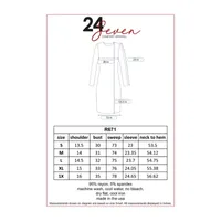 24/7 Comfort Apparel Womens Long Sleeve Maxi Dress