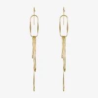 Bijoux Bar Gold Tone Drop Earrings