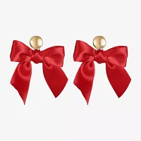 Bijoux Bar Gold Tone Bow Drop Earrings