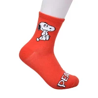 2-pc. Peanuts Snoopy Crew Socks Womens