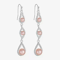 Monet Jewelry Simulated Pearl Drop Earrings