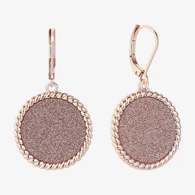 Monet Jewelry Round Drop Earrings