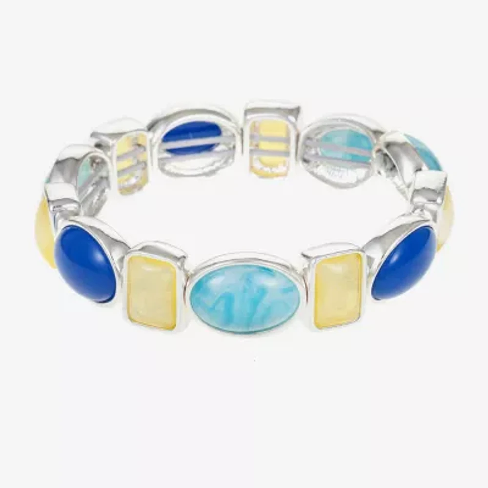 Liz Claiborne Womens Blue Stretch Bracelet
