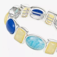 Liz Claiborne Womens Blue Stretch Bracelet
