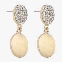 Liz Claiborne Glass Drop Earrings
