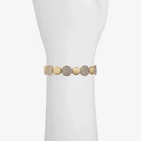 Liz Claiborne Glass Stretch Bracelet