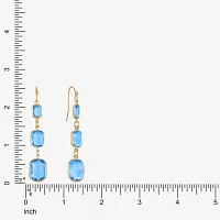 Liz Claiborne Womens Drop Earrings