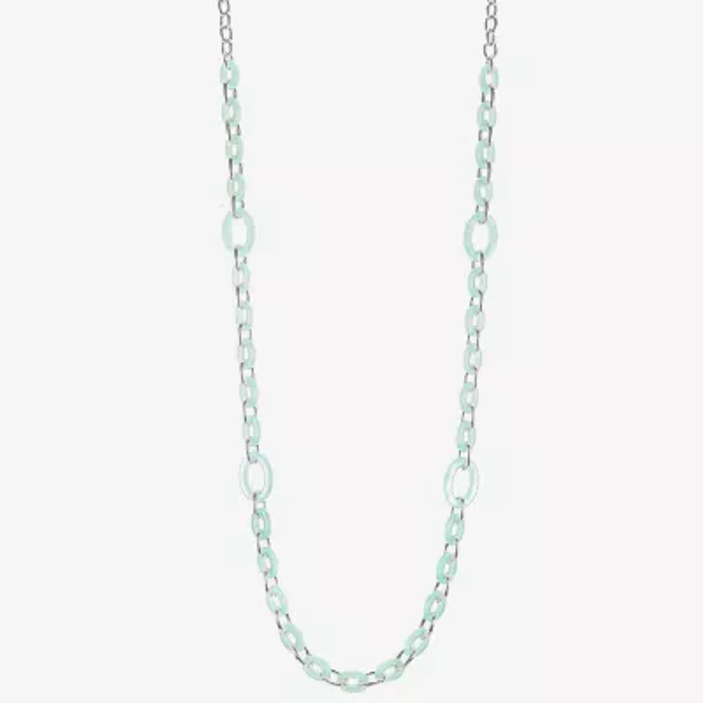 Liz Claiborne 26 Inch Cable Link Necklace