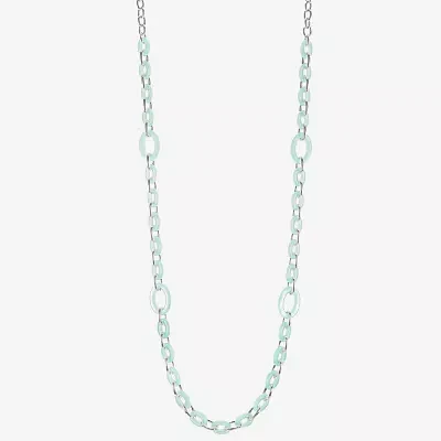 Liz Claiborne 26 Inch Cable Link Necklace