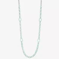Liz Claiborne 26 Inch Cable Link Necklace