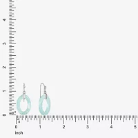 Liz Claiborne Link Womens Oval Drop Earrings