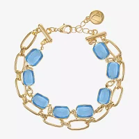 Liz Claiborne Linear Paperclip Strand Bracelets